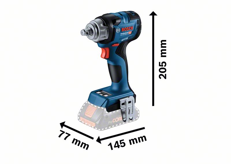 Bosch Akku Drehschlagschrauber GDS 18V-330 HC