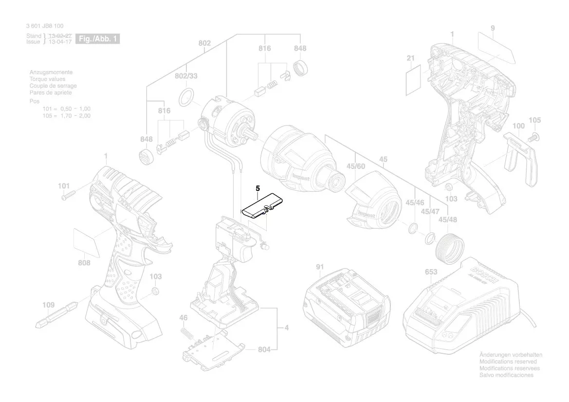 Bosch Taste 2609100698
