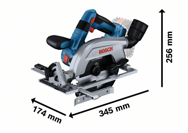 Bosch Akku Handkreissäge GKS 18V-57-2 L