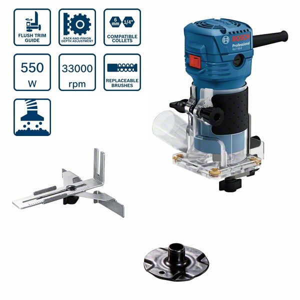 Bosch Laminatfräse GLF 55-6 Professional