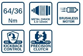 Bosch Akkubohrschrauber GSR18V-90C SOLO