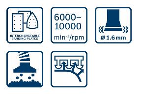 Bosch Akku Schwingschleifer GSS 18V-13 Professional