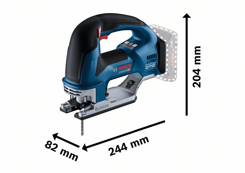 Bosch Akku-Stichsäge GST 18V-155 BC Professional