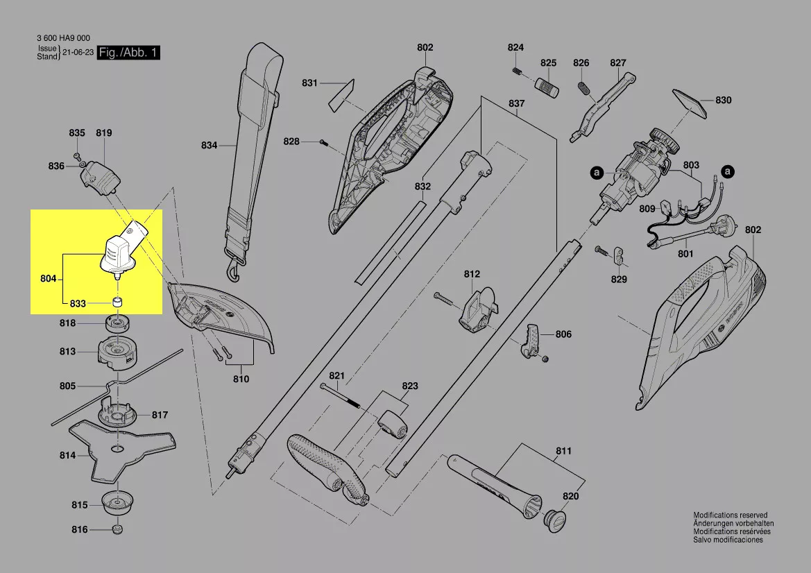Bosch Getriebekopf F016F04547