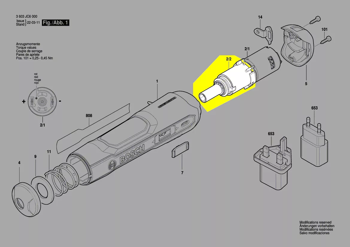 Bosch Getriebekasten 1600A011H9