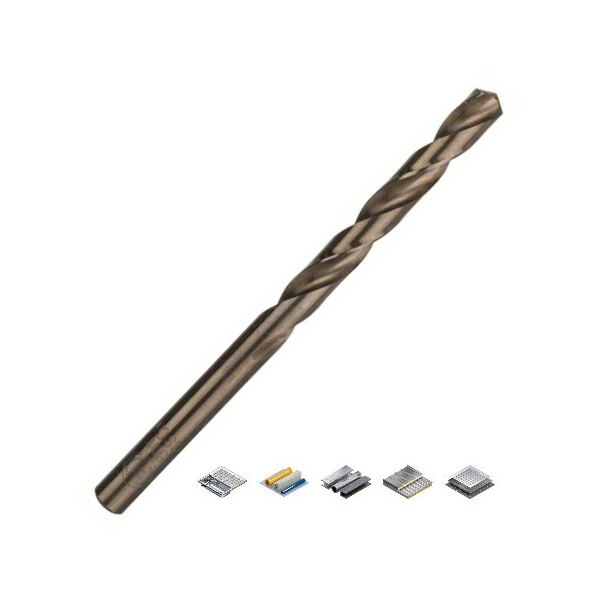 HSS-Co-Metallbohrer Ø 7,5 mm -DIN 338 Bohrspitze 135°