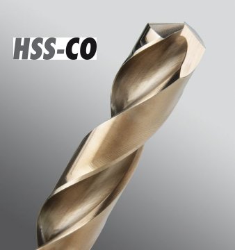 HSS-Co-Metallbohrer Ø 6,5 mm -DIN 338 Bohrspitze 135°