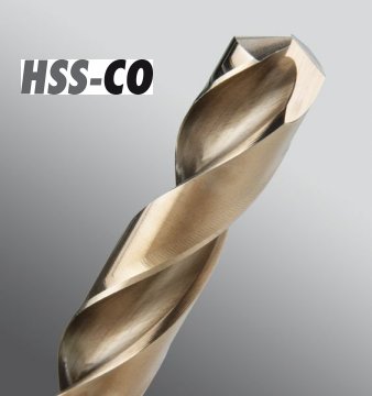 HSS-Co-Metallbohrer Ø 1,5 mm -DIN 338 Bohrspitze 135°