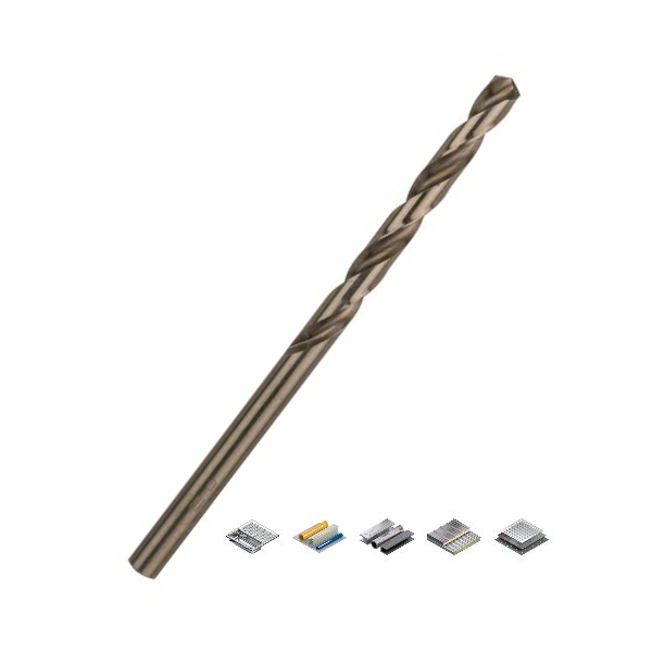 HSS-Co-Metallbohrer Ø 4,5 mm -DIN 338 Bohrspitze 135°