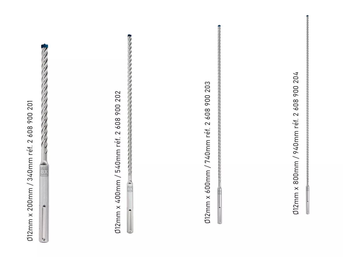 Bosch Hammerbohrer SDS-max-8X Ø 12 mm