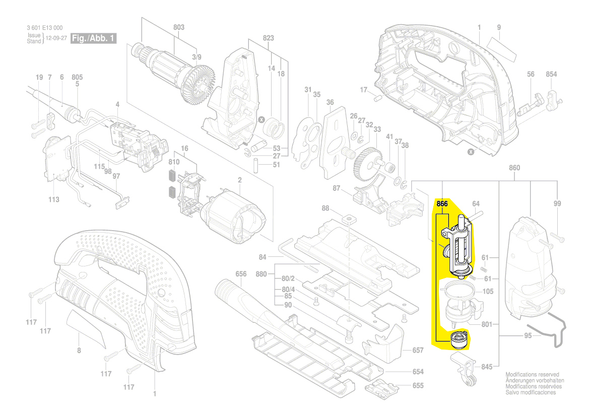 Bosch Hubstange 1600A00HG2