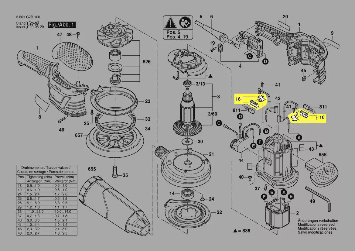 Bosch 1 Paar Kohlebürstenhalter Best-Nr. 2 604 337 003