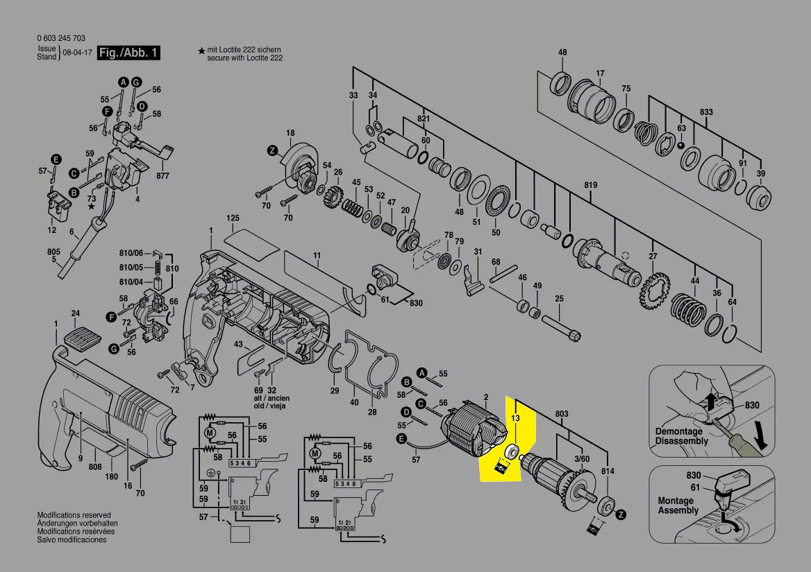 Bosch Kugellager 1610900037