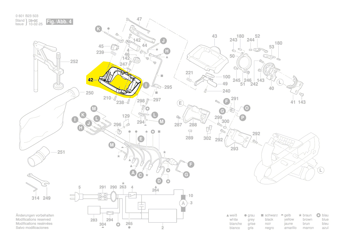 Bosch Lagerbock Unterteil 2 610 915 737