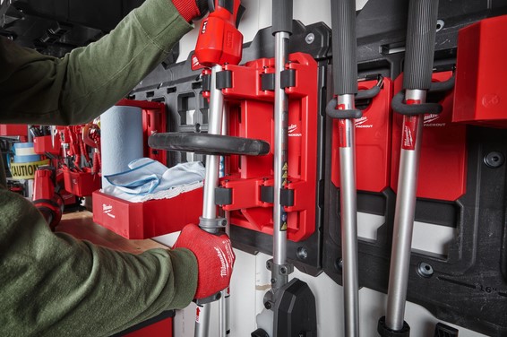 Milwaukee PACKOUT Aufbewahrungsstation Langstielige Werkzeuge