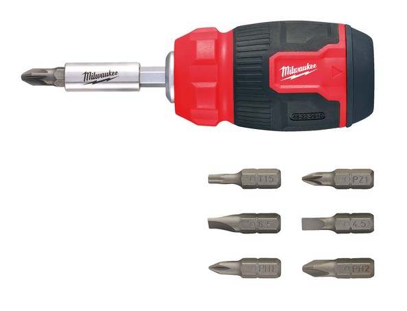 Milwaukee Stubby Schraubendreher 8 in 1