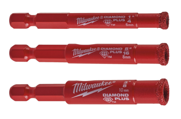 Milwaukee Diamant-Nassbohrer Set MAX™ ¼