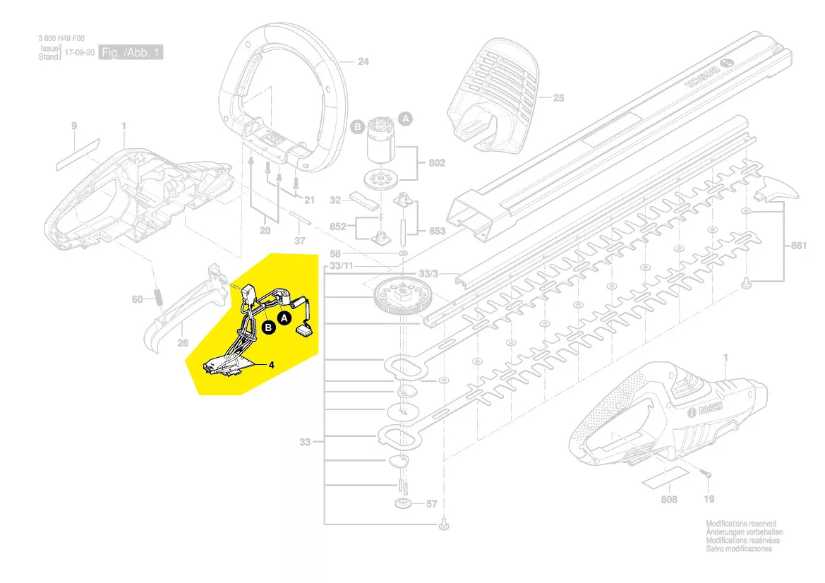Bosch Elektronik-Modul 1600A004PZ