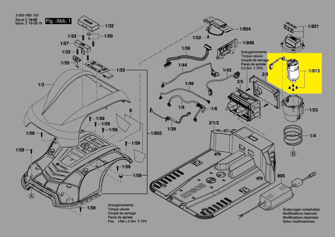 Bosch Motor F016104897