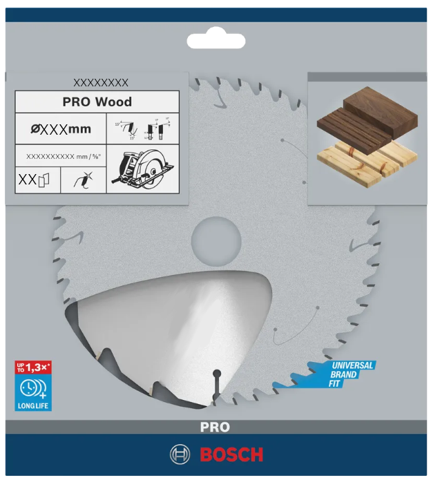 Bosch Kreissägeblatt Optiline Pro Wood 160 x 20/16 mm