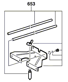 Bosch Parallelanschlag 1 609 203 V37