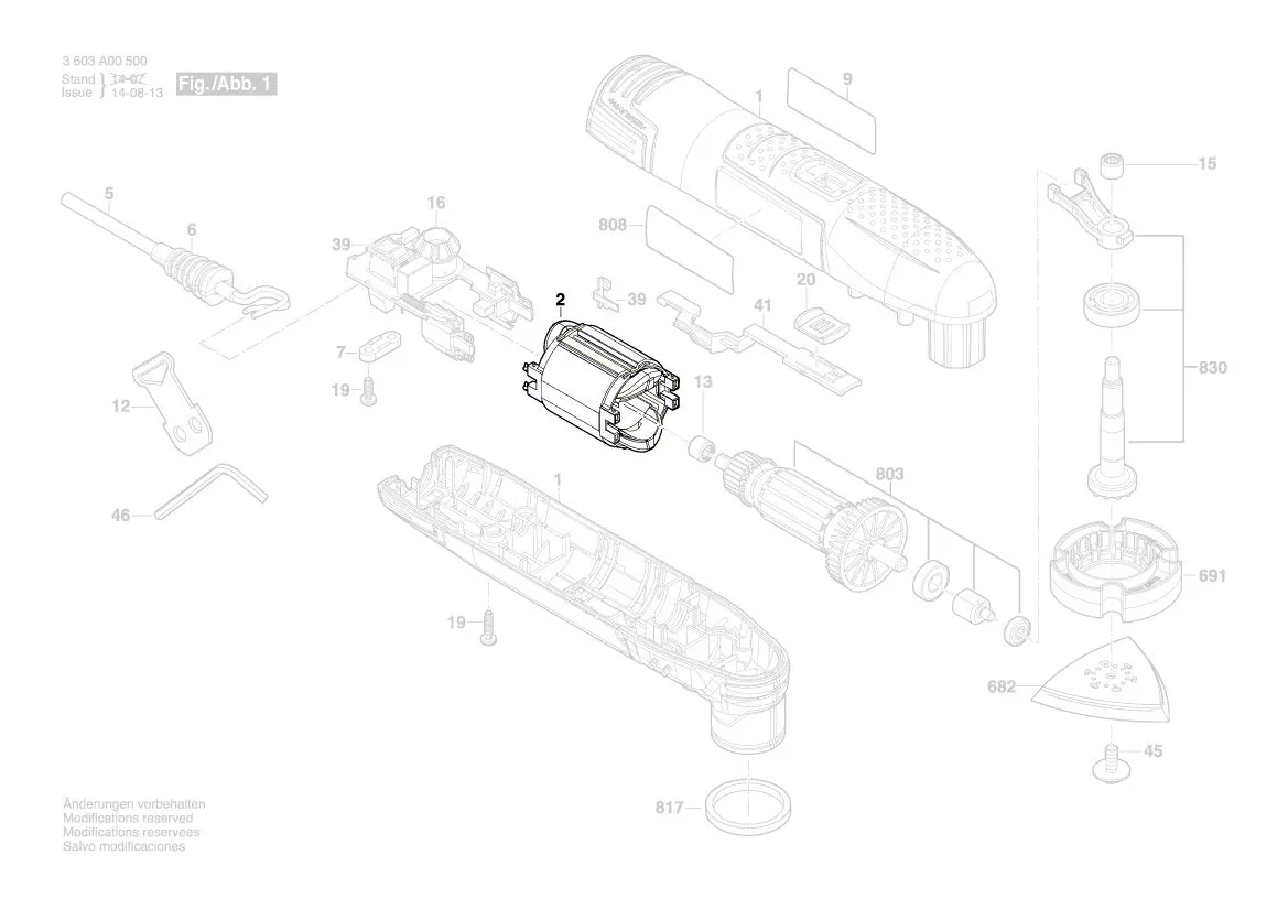 Bosch Polschuh 2609006601