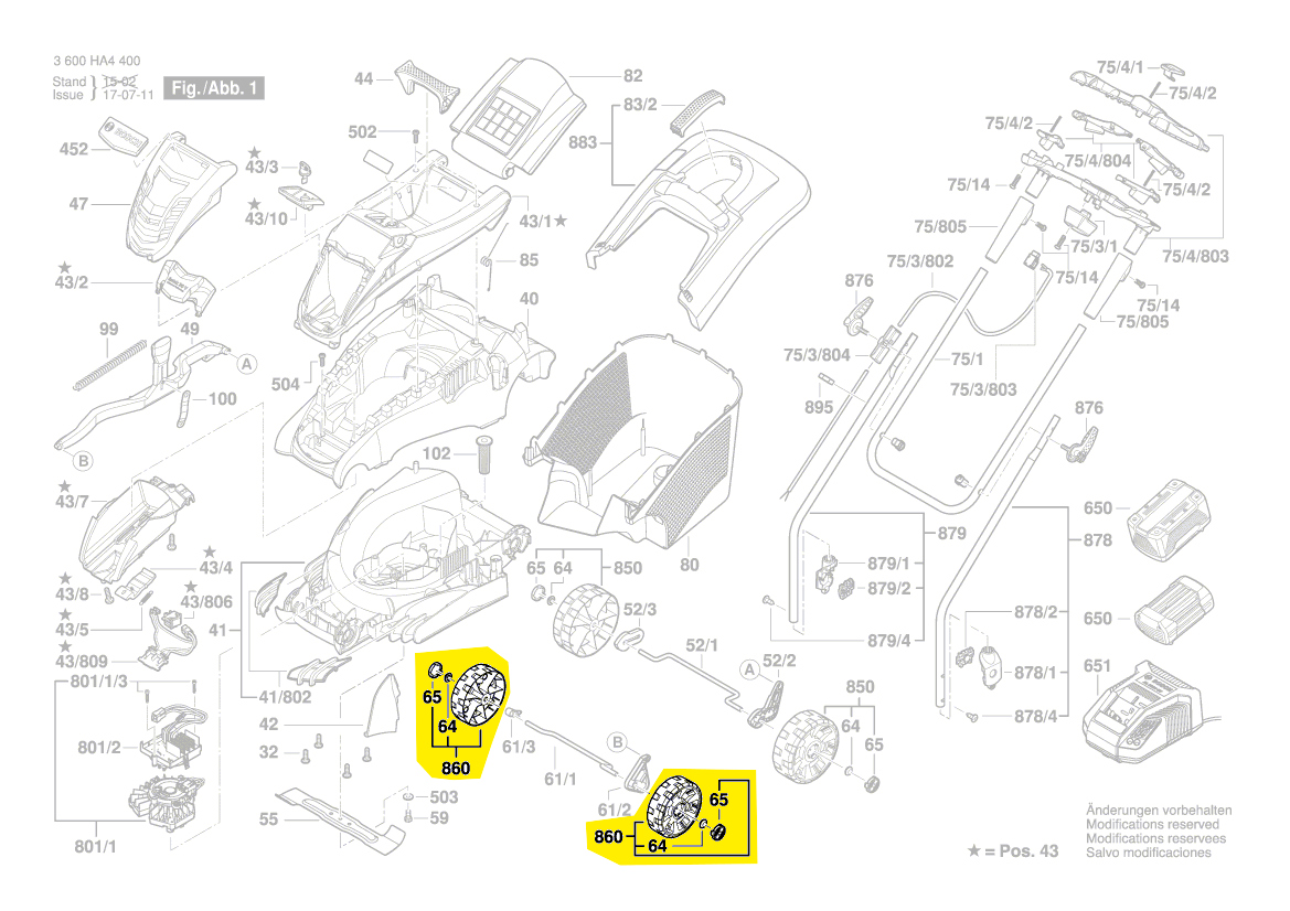 Bosch Ersatzrad Nr. F 016 104 421