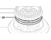 Bosch Ring 88 mm x 5,7 mm für Excenterschleifer