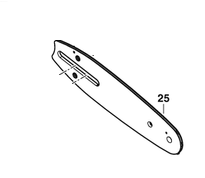 Bosch Ersatzschwert / Führungsschine für GKE 18V-20