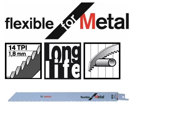 Bosch Säbelsägeblätter S 1122 BF