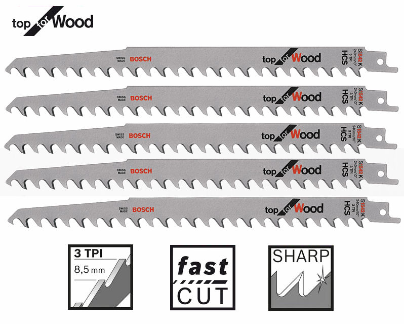 Bosch Säbelsägeblätter S 1542 K