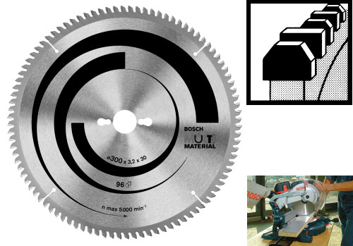 Bosch Kreissägeblatt Multi Material 216 x 30 mm / 80 Zähne