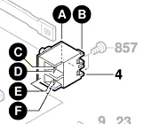 Bosch Ersatzschalter 1 607 200 146