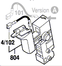 Bosch Ersatzschalter 1 617 000 6D4