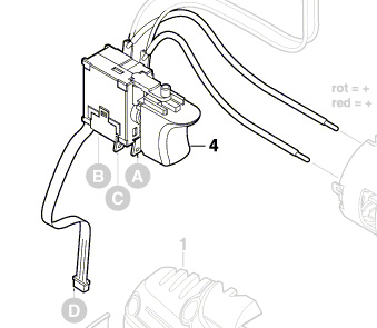 Bosch Schalter 2 607 202 195