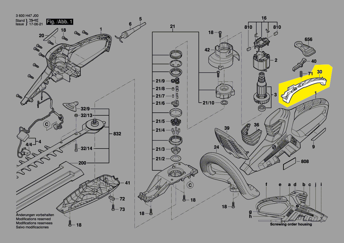 Bosch Schaltsegment 2 609 005 006