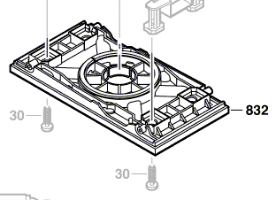 Bosch Schleifplatte 2609000875 für PSS 200 A