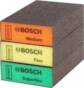 Bosch EXPERT 3er Pack Schleifschwämme S471