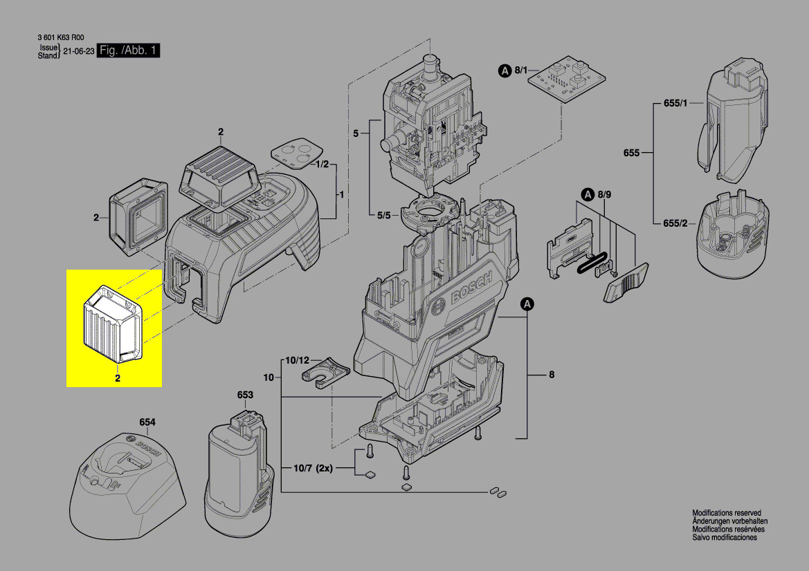 Bosch Schutzkappe 1600A00NN4