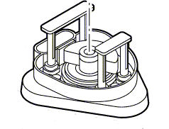 Skil Ersatzschwingbein 2610399997