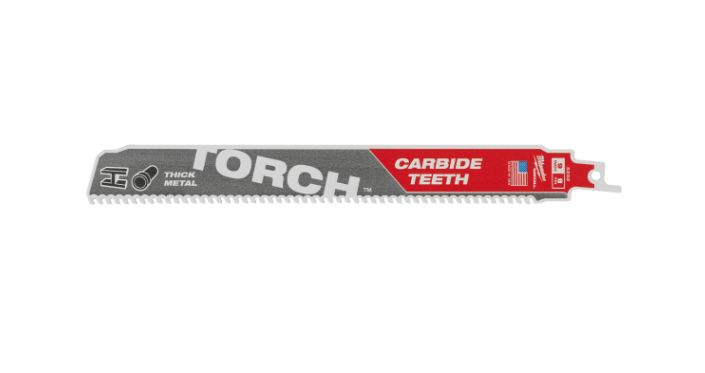 Milwaukee Hartmetall Säbelsägeblatt TCT TORCH 230 X 8 Nr. 48005202 für ...