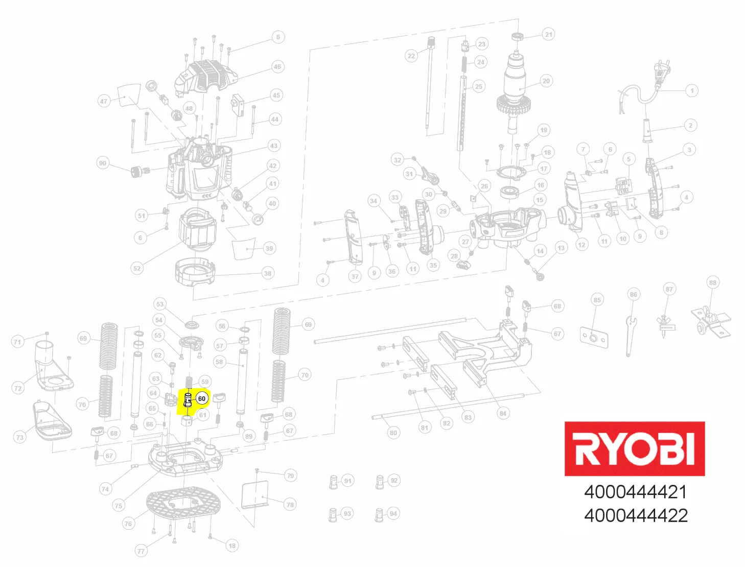 Ryobi Spannzange 5131198004
