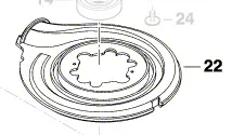 Bosch Absaugteil 2601328091