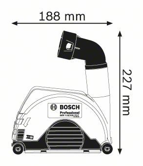 Bosch Staubabsaugung 1600A003DK