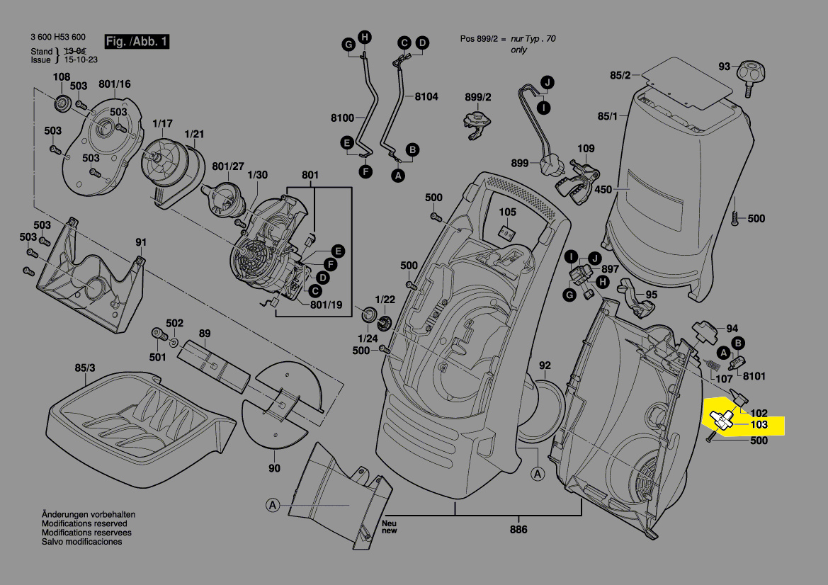Bosch Stelleinheit F 016 L64 737
