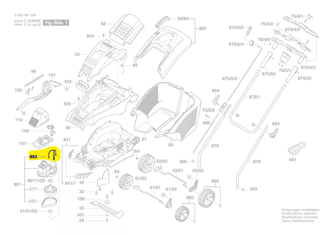Bosch Temperaturwächter F016103605