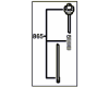 Bosch Umbausatz / Sägeblatthalterung 2606491917