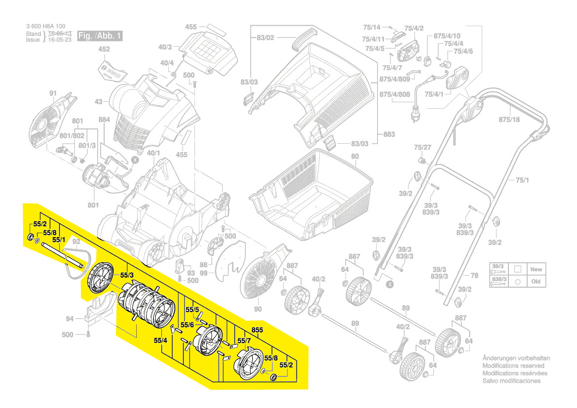 Bosch Walze F 016 104 190