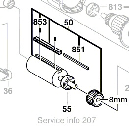 Bosch Hobelwalze 2 608 584 003