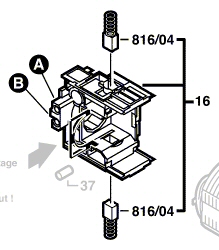 Bosch Bürstenplatte 2 604 337 078
